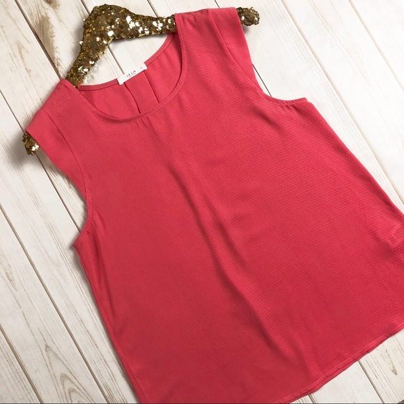 ❗️Last 3! S-L Coral sleeveless top - Picture 4 of 7